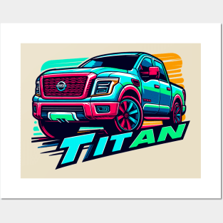 Nissan Titan Posters and Art